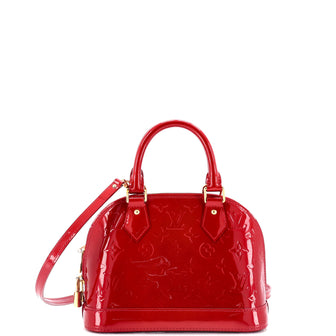 Louis Vuitton Alma Handbag Monogram Vernis BB
