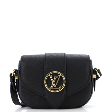 Louis Vuitton LV Pont 9 Soft Bag Leather PM