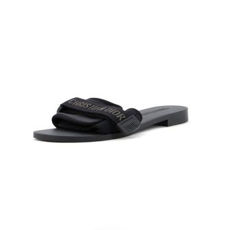 Christian Dior Women's Dio(r)evolution Slide Sandals Technical Fabric