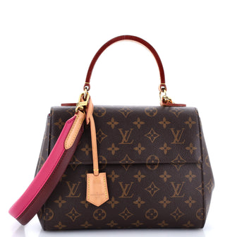 Louis Vuitton Cluny Top Handle Bag Monogram Canvas BB