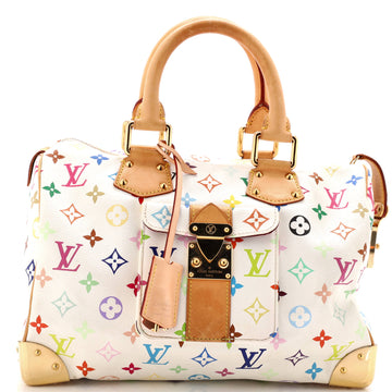 Louis Vuitton Speedy Handbag Monogram Multicolor 30