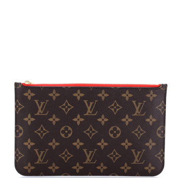 Louis Vuitton Neverfull Pochette Monogram Canvas Large