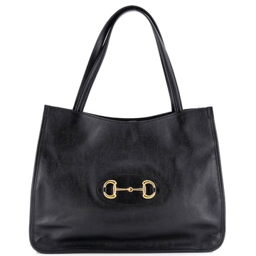Gucci Horsebit 1955 Tote Leather Medium