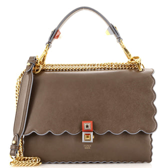 Fendi Kan I Bag Leather Medium