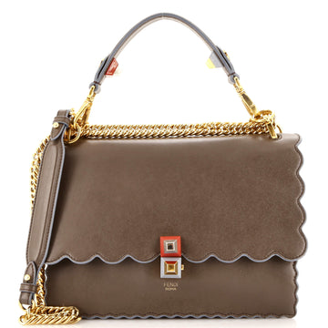 Fendi Kan I Bag Leather Medium