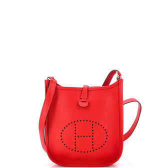 Hermes Long Strap Evelyne Bag Epsom TPM