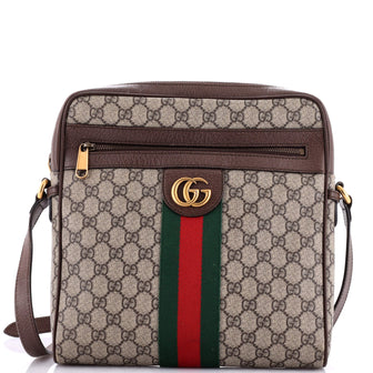 Gucci Ophidia Messenger Bag GG Coated Canvas Medium