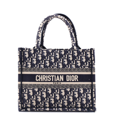 Christian Dior Book Tote Oblique Canvas Small