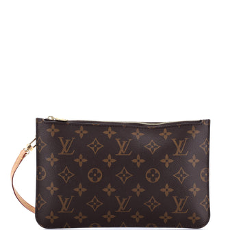 Louis Vuitton Neverfull Pochette Monogram Canvas Large