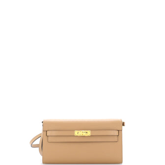 Hermes Kelly To Go Wallet Verso Epsom