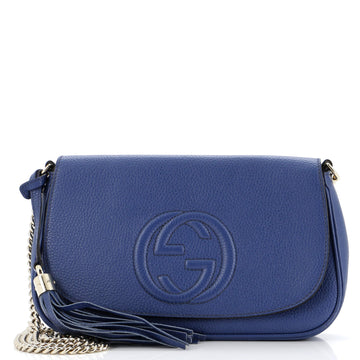 Gucci Soho Chain Crossbody Bag Leather Medium