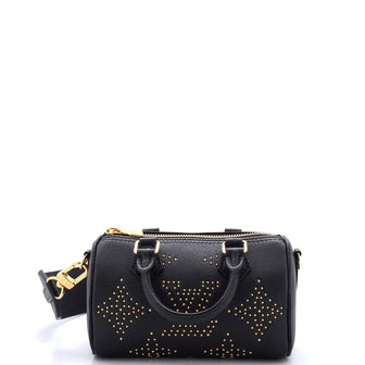 Louis Vuitton Speedy Bandouliere NM Bag Studded Leather Nano