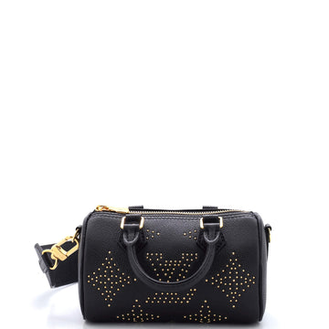 Louis Vuitton Speedy Bandouliere NM Bag Studded Leather Nano