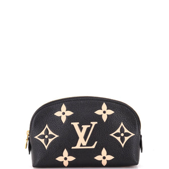Louis Vuitton Cosmetic Pouch Bicolor Monogram Empreinte Giant