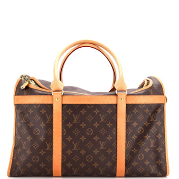 Louis Vuitton Dog Carrier Bag Monogram Canvas 50