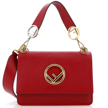 Fendi Kan I F Shoulder Bag Leather Medium