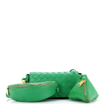 Bottega Veneta Multi Crossbody Pouch Intrecciato Nappa