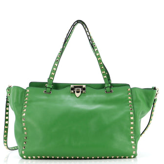 Valentino Garavani Rockstud Tote Soft Leather Medium