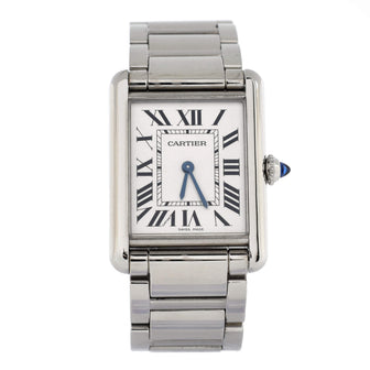Cartier Must de Cartier Tank Quartz Watch Stainless Steel 25
