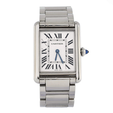 Cartier Must de Cartier Tank Quartz Watch Stainless Steel 25