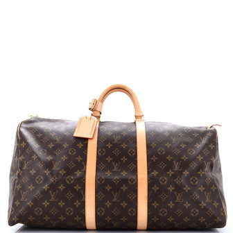 Louis Vuitton Keepall Bag Monogram Canvas 55