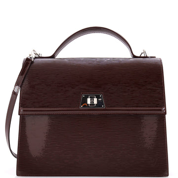Louis Vuitton Sevigne Handbag Electric Epi Leather GM