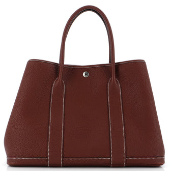 Hermes Garden Party Tote Leather 36