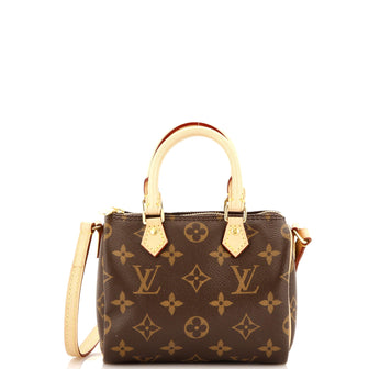 Louis Vuitton Speedy Bandouliere Bag Monogram Canvas Nano