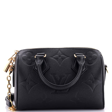 Louis Vuitton Speedy Bandouliere Bag Monogram Empreinte Giant 20