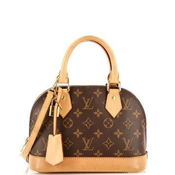 Louis Vuitton Alma Handbag Monogram Canvas BB
