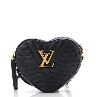 Louis Vuitton New Wave Heart Crossbody Bag Quilted Leather