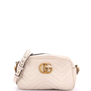 Gucci GG Marmont Shoulder Bag Matelasse Leather Small