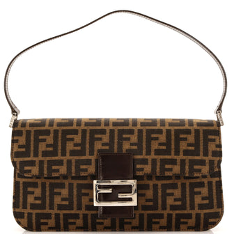 Fendi Baguette Bag Zucca Canvas