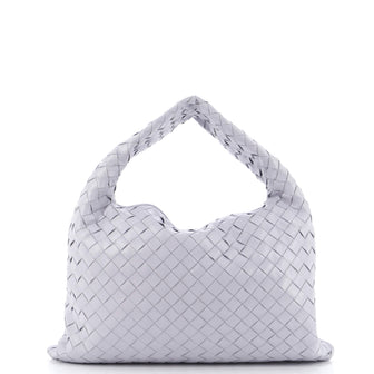 Bottega Veneta Hop Hobo Intrecciato Leather Small