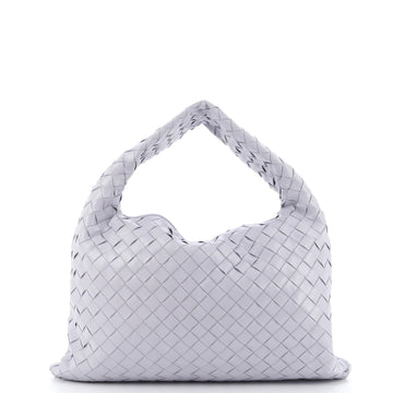 Bottega Veneta Hop Hobo Intrecciato Leather Small