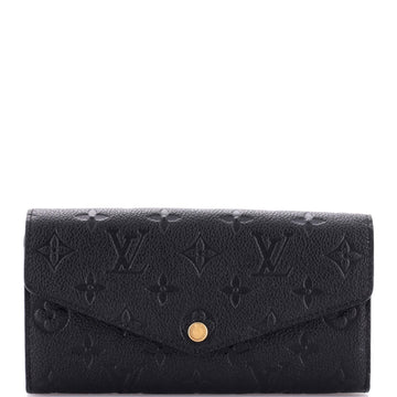 Louis Vuitton Sarah Wallet NM Monogram Empreinte Leather