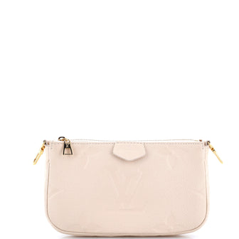 Louis Vuitton Multi Pochette Accessoires Pouch Monogram Empreinte Giant Small