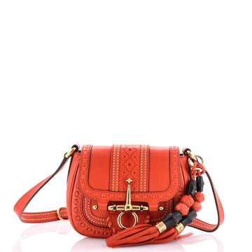Gucci Snaffle Bit Crossbody Bag Leather Small