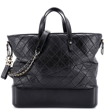 Chanel Gabrielle Shopping Tote Quilted Calfskin Large