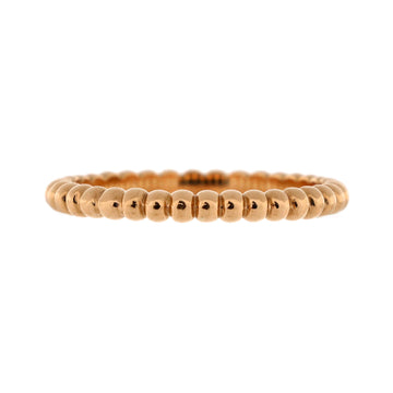 Van Cleef & Arpels Perlee Ring 18K Rose Gold Small