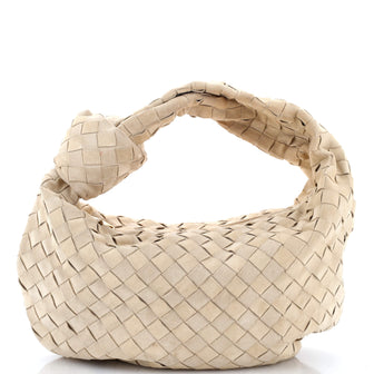 Bottega Veneta BV Jodie Hobo Intrecciato Suede Teen