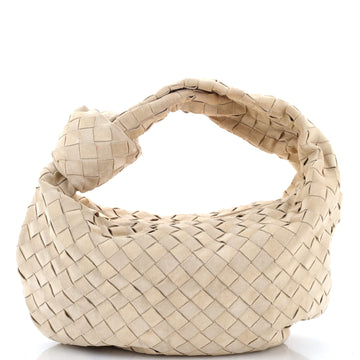 Bottega Veneta BV Jodie Hobo Intrecciato Suede Teen
