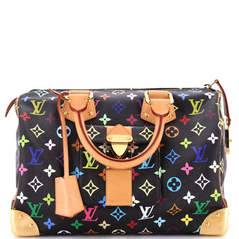 Louis Vuitton Speedy Handbag Monogram Multicolor 30