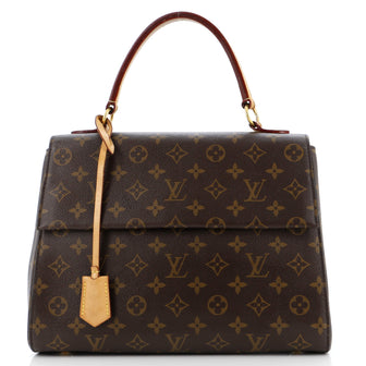 Louis Vuitton Cluny Top Handle Bag Monogram Canvas MM