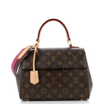 Louis Vuitton Cluny Top Handle Bag Monogram Canvas BB