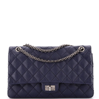 Chanel Reissue 2.55 Flap Bag Quilted Caviar 226