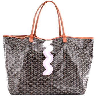 Goyard Saint Louis Tote Printed Coated Canvas GM