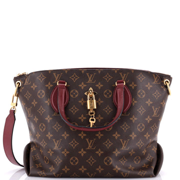 Louis Vuitton Flower Zipped Tote Monogram Canvas MM