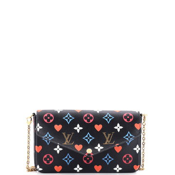 Louis Vuitton Felicie Pochette Limited Edition Game On Multicolor Monogram