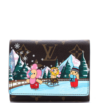 Louis Vuitton Victorine Wallet Limited Edition Vivienne Xmas Monogram Canvas